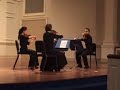 Ravel String Quartet Movement 1