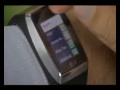 Video del movil pulsera en movimiento (LG GD910)