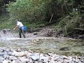 Goldwaschen in der grossen Fontanne