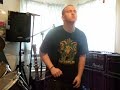 job for a cowboy   entombment of a machine  vocal cover 