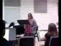 This is my best friend singing in the our music class