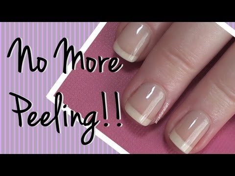 how to repair peeling nails
