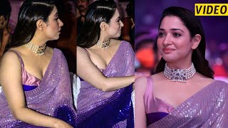 Actress Tamanna At Mumbai Roads Slowmotion Video - YouTube