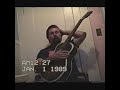 the late william clarke was a true musician.  before he picked up the harmonica,   he played drums and for a brief time played guitar.  this rare home video shows him playing guitar.