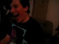 Facundo licks shoe.  Literally.