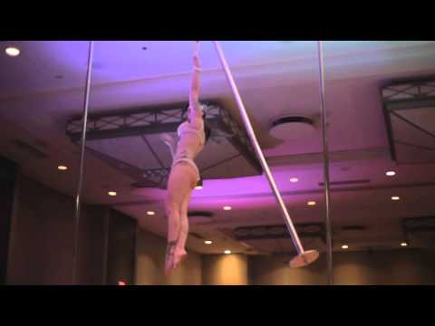 Pole Dancing Advance Tricks - Instructor Performance by Leigh