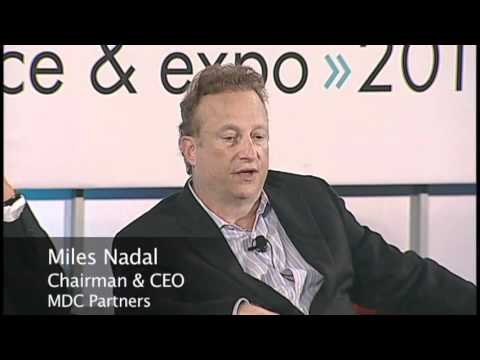 Miles Nadal and Chuck Porter talk shop about agency holding company, MDC Partners with Randall Rothenberg, IAB President and CEO