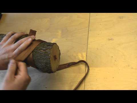 how to fasten a swing to a tree