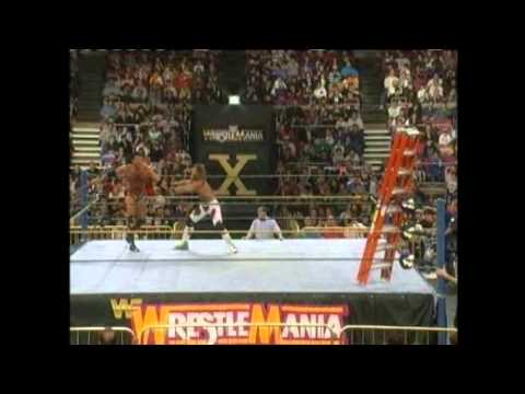 Shawn Michaels vs Razor Ramon 3/20/94 Wrestlemania X Ladder Match