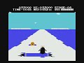 antarctic adventure, known in japan as kekkyoku nankyoku daib?ken (??????????) is a video game developed by konami in 1983 for msx, and later for video game consoles, such as nes. the player takes the role of an antarctic penguin, racing to disparate research stations owned by different countries in antarctica. the gameplay is similar to sega's turbo, but plays at a much slower pace. the penguin, later named penta, must reach the next station before time runs out while avoiding sea lions and breaks in the ice. throughout the levels, fish jump out of ice holes and can be caught for bonus points. the game, like many early video games, has no ending -- when the player reaches the last station, the game starts from the first level again, but with increased difficulty. player - seabook
