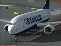 Ryanair Boeing 737-800 Frankfurt/Hahn (HHN) - Pisa (PSA) FSX Flightsimulation