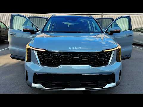 2025 Kia Sorento - Exterior and interior details