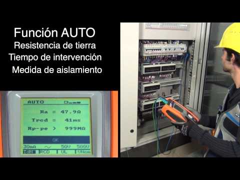 COMBI420: VERIFICADOR DE INSTALACIONES EL&Eacute;CTRICAS SEG&Uacute;N R.E.B.T. 2002 + MEDIDA DE POTENCIA