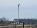 Voice at 1:07. Alert at 3:47. Attack at 5:30. Random tractor at 0:17. Since my first DAEC video was riddled with wind noise, I decided to go back and re-record the same 4004. I was able to park a little closer this time, and got a much better recording of it. A minor glitch occurs during this test. The siren is supposed to rotate to point south before the third voice announcement, but it doesn't. It does, however, successfully rotate to point west before the final voice announcement, and the rest of the test completes normally. Oh, and just as the test was starting, a farmer decided it was time to start plowing the field I was parked next to. So, for the first few minutes, it's a battle between the siren and a John Deere tractor to see who is the loudest.