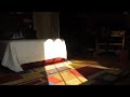 Click here to watch this video Pane of light Time Lapse