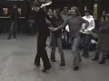 Salsa cubana - Garmon and 4 ladies at Warsaw railway station