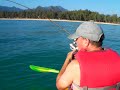 Kayak Fishing on the North Shore of Oahu, HI