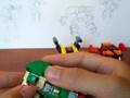 videos de Lego Transformers X-pod minibots Part 1