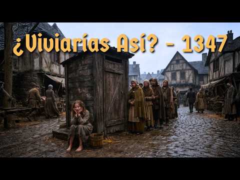 Así era la vida en la Edad Media 1347 (reconstrucción con IA)