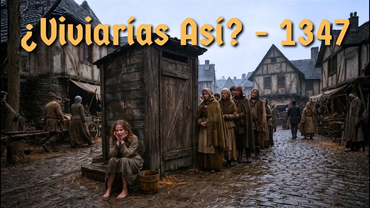 Así era la vida en la Edad Media 1347 (reconstrucción con IA)