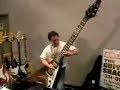 Playing the big guitar Playing the big guitar