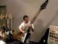Playing the big guitar