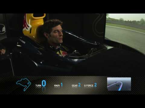 Clique para ver o vídeo abaixo. "Brincando" de Fórmula 1: simulador da Red Bull para GP da Hungria