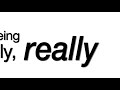 My first attempt at After Effects and kinetic typography, using a sound clip from the movie, Zoolander. Took me all of three days. I kept it simple, using only black and white. Enjoy!