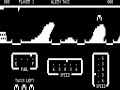Alien Taxi computer game on the TRS-80 Model 1