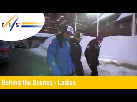 Behind the Scenes: Meribel Ski-Weltcup