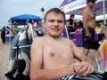 Patrick Ivison Post Surfing Interview 2009 Huntington Beach Surf Dog Surfer Contest