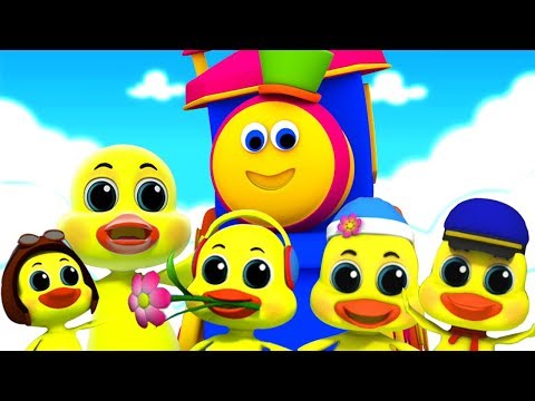 bob den zug | fünf kleine enten | Kinderreime | Bob The Train | Five Little Ducks | Baby Rhymes