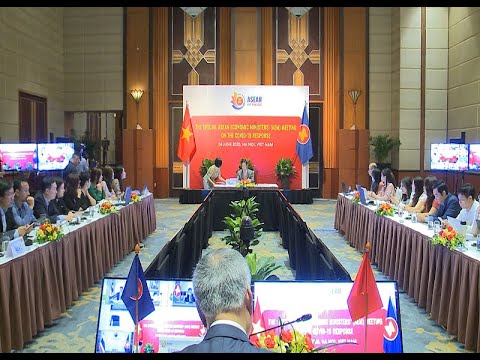 Các Bộ trưởng kinh tế ASEAN họp ứng phó đại dịch Covid-19 trực tuyến