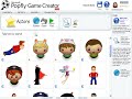 Popfly Game Creator: Overview of the design area