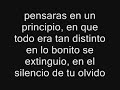 Aprecia lo que tienes - letra