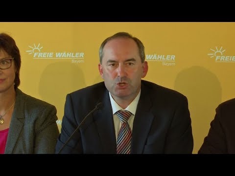Regierung in Bayern: Koalition von CSU und Freien Wäh ...