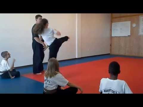 Hampton's Karate Academy - Kicking Drills 01