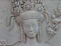devatas of angkor wat cambodia