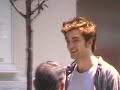 Robert Pattinson, 1st day of shooting Robert Pattinson, 1st day of shooting