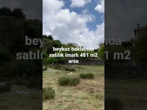 Beykoz Baklacı satılık imarlı 482 m2 arsa