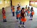 Orange team cheer