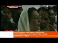 Benazir Bhutto's speech after assassination attempt: PART 1