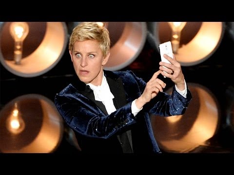 Ellen Jokes Jennifer Lawrence Fall in Oscars Opening Monologue Speech 2014