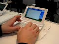 CeBIT 2008 NoahPad UMPC, printing
