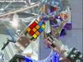 videos de robot solving rubik's cube and Rubik's magic in 1.05 seconds!