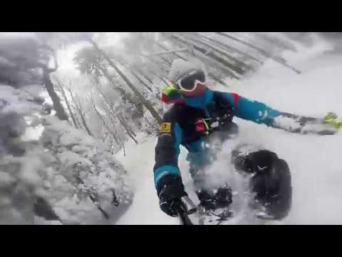 Супер видео про впечатляющий спуск!