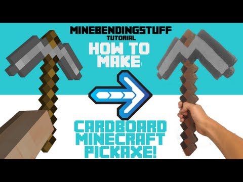 how to make a pickaxe is minecraft