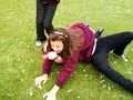Girls Fighting over Crisps