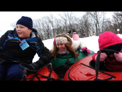 WATCH: Murphy's Family Goes Tubing