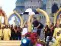 Disney Christmas Day Parade filming- Jessica Simpson